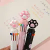 Creative cat-paw ten-color ballpoint pen ins High appearance level Cartoon cute cat-paw student DIY colorful planner oil pen Application Scenario